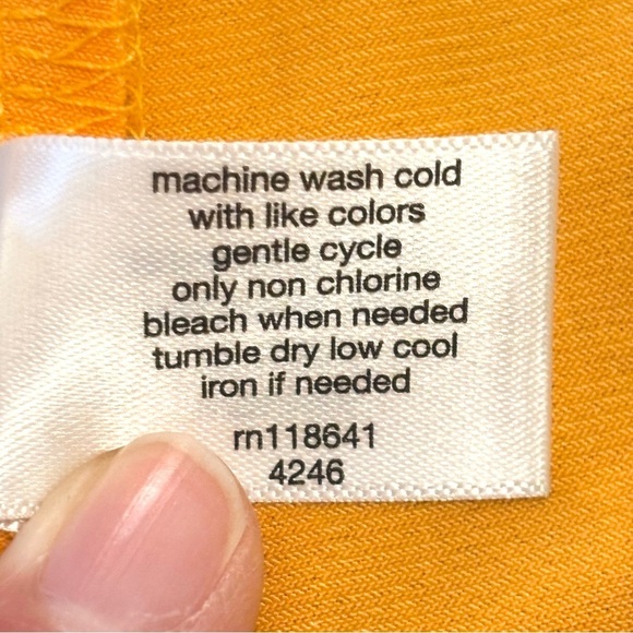 NWT Lane Bryant Yellow Halter Top Keyhole Neckline Tank Top Stretchy Size 22/24 - Picture 7 of 7